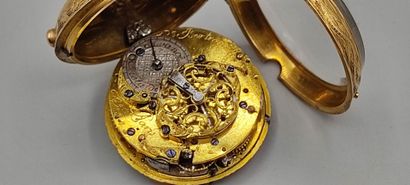 PARIS, 1761.

Montre oignon en or jaune d'époque...