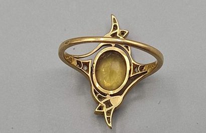 Ch. DUBRET

Bague Art Nouveau en or jaune...