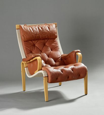 Bruno MATHSSON (1907-1988), attribué à.

Fauteuil...