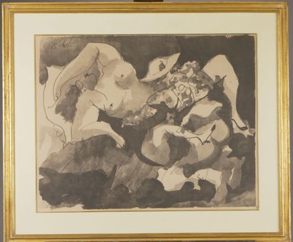 Pablo PICASSO (1881-1973), d'après.

