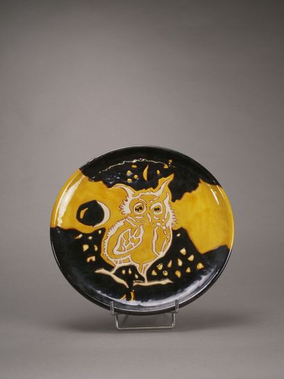 Jean LURÇAT (1892-1966) Saint-Vicens.

Assiette...