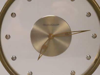 JAEGER LECOULTRE.

Petite pendulette circulaire....