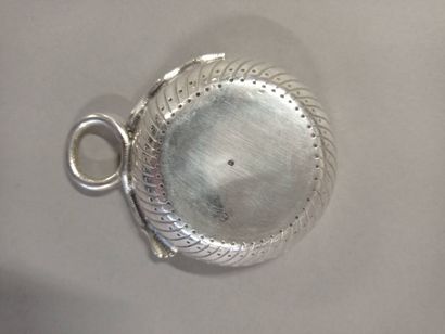 Taste vin en argent, modèle à côtes torses...