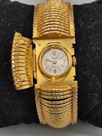 ARIEL, Swiss mvt

Montre de dame en or jaune...