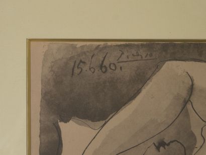 Pablo PICASSO (1881-1973), d'après.

