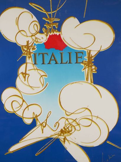 Georges MATHIEU (1921-2012).

