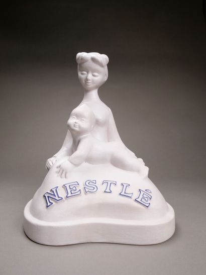 Henriot QUIMPER pour Nestlé.

Sujet en terre...