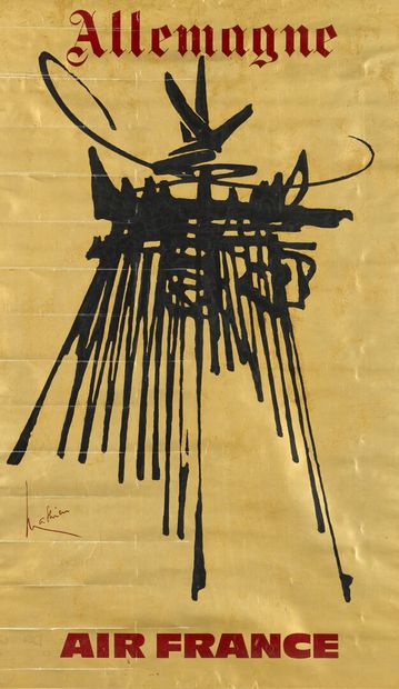 Georges MATHIEU (1921-2012).


