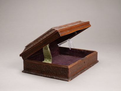Coffret en bois dit de 