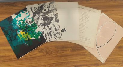 Derrière le miroir:

Riopelle, Tapies, Braque,...