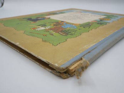HERGE.

Réunion de 8 albums des aventures...