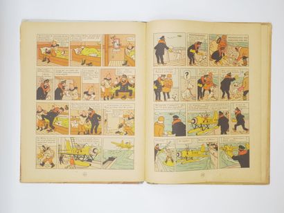 HERGE.

Réunion de 8 albums des aventures...