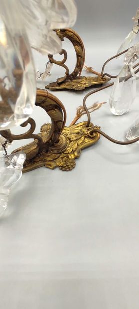 E. MULLER.

Paire d'appliques en bronze à...