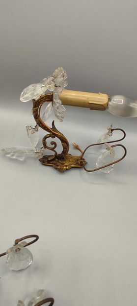E. MULLER.

Paire d'appliques en bronze à...