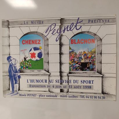 Lot d'affiches Peynet enroulées.

On y joint...