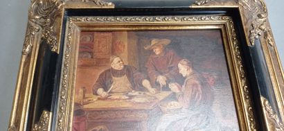 École moderne dans le gout des école flamande

