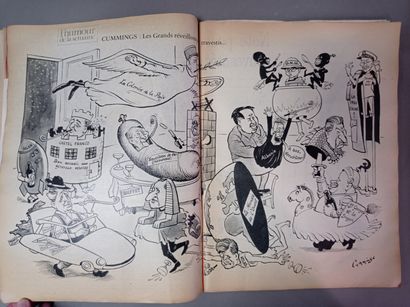 Manette comprenant:

- Un lot de livre (Tintin...