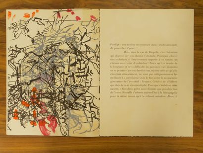 Derrière le miroir:

Riopelle, Tapies, Braque,...