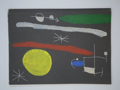 Derrière le miroir, Miro

L'oiseau solaire,...