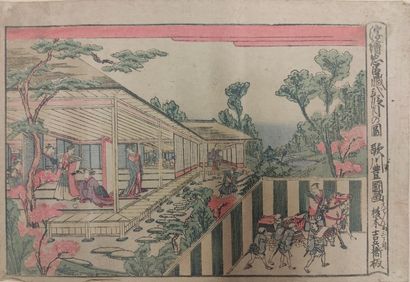 Utagawa Toyokuni I (1767-1825)

Trois estampes

La...