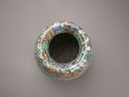 GERBINO pour Jean GERBINO (1876-1966) à Vallauris

Vase...