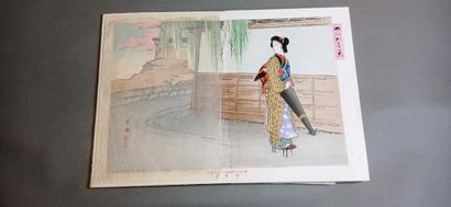 JAPON.

Ouvrage contenant 13 estampes (6...