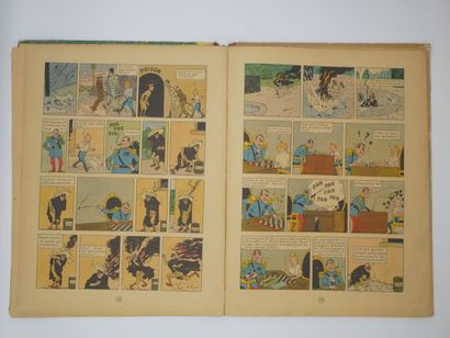 HERGE.

Réunion de 8 albums des aventures...