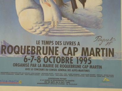 Petite affiche Peynet.

