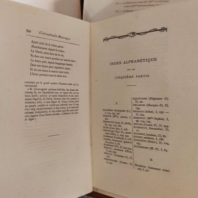 Recueil Clairambault-Maurepas. Introduction...
