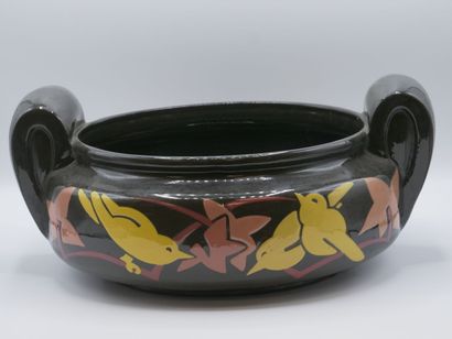Simone LARRIEU (1912-1996).

Coupe en céramique...