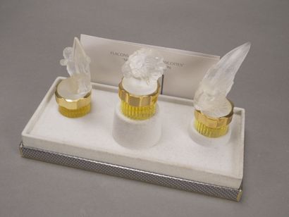 LALIQUE, France.

Flacon collection 