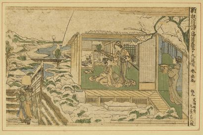 Utagawa Toyokuni I (1767-1825)

Trois estampes

La...
