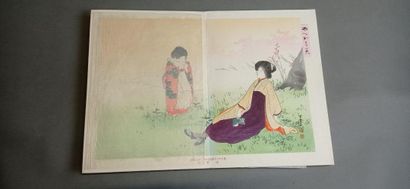 JAPON.

Ouvrage contenant 13 estampes (6...