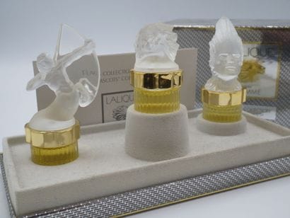 LALIQUE, France.

Flacon collection 