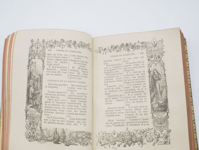 5 ouvrages religieux comprenant:

- GEOFFROY,...