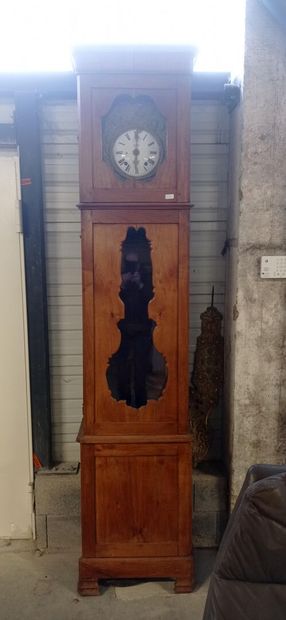 Régulateur de parquet en merisier.

Cadran...