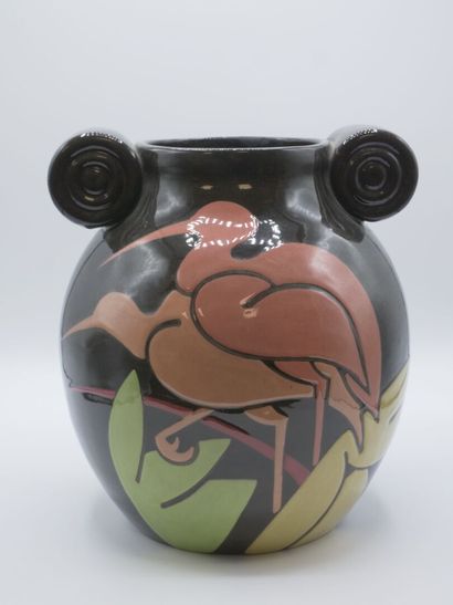 Simone LARRIEU (1912-1996).

Vase boule en...