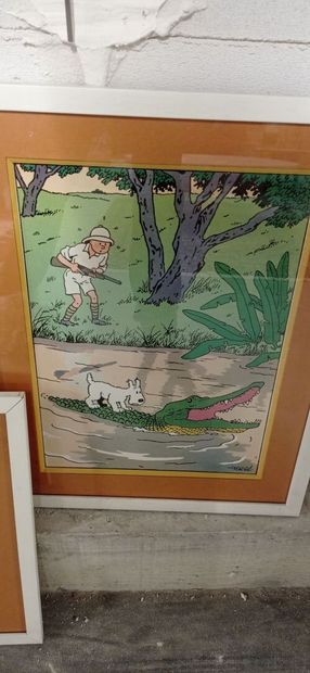 HERGE, d'après

Réunion de quatre reproductions...