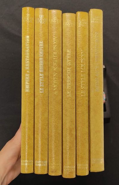 Les Grands Styles aux Ed. Baschet ( 6 Volumes)...