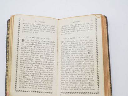 5 ouvrages religieux comprenant:

- GEOFFROY,...