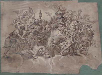 Ecole du XVIII-XIXè siècle.

