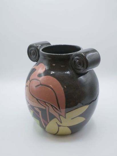 Simone LARRIEU (1912-1996).

Vase boule en...