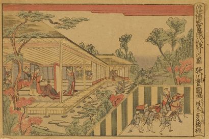 Utagawa Toyokuni I (1767-1825)

Trois estampes

La...