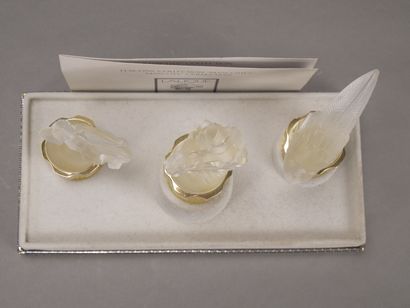 LALIQUE, France.

Flacon collection 