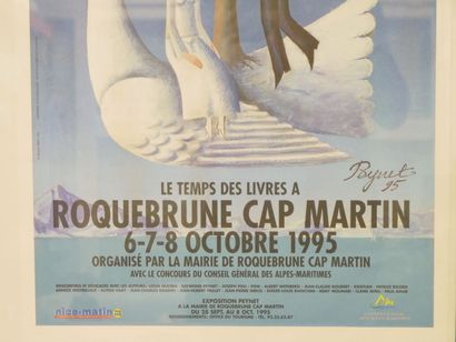 Petite affiche Peynet.

