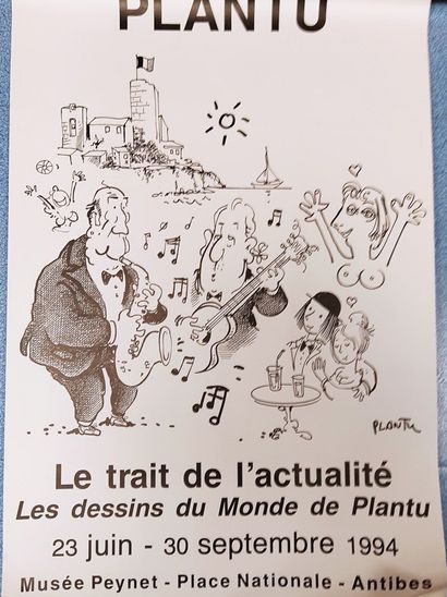 Lot d'affiches Peynet enroulées.

On y joint...