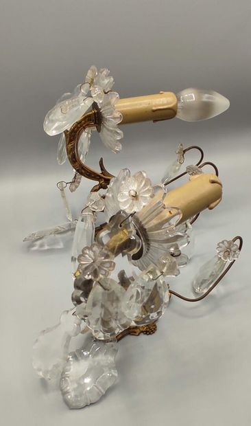 E. MULLER.

Paire d'appliques en bronze à...
