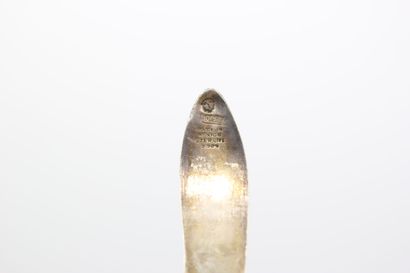 Saucière en argent premier titre et son dormant....
