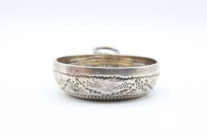 Important silver wine taster decorated with...