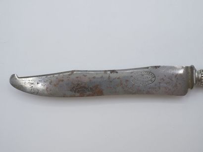 Service composed of its 16 knives with mother-of-pearl...